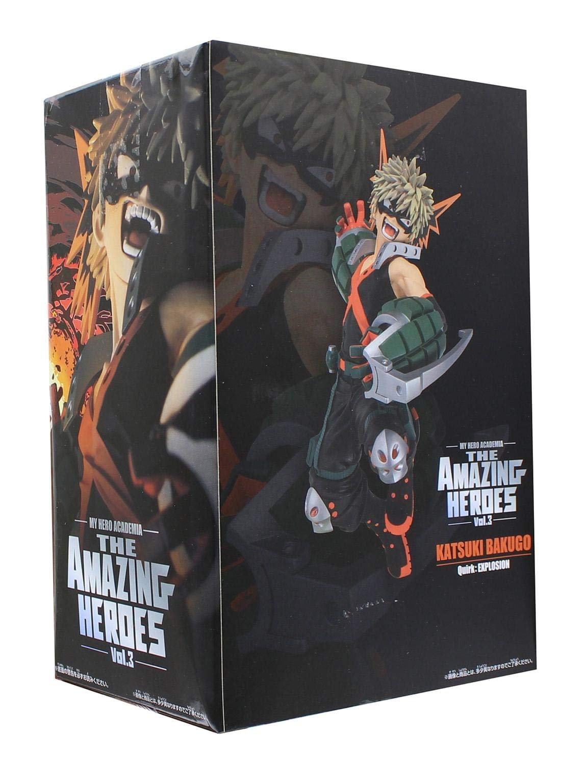 Banpresto My Hero Academia Katsuki Bakugo Figure Vol.3 Amazing Heroes Japan- Japan Figure Store - #1 Bring To You The Best Japanese Goods