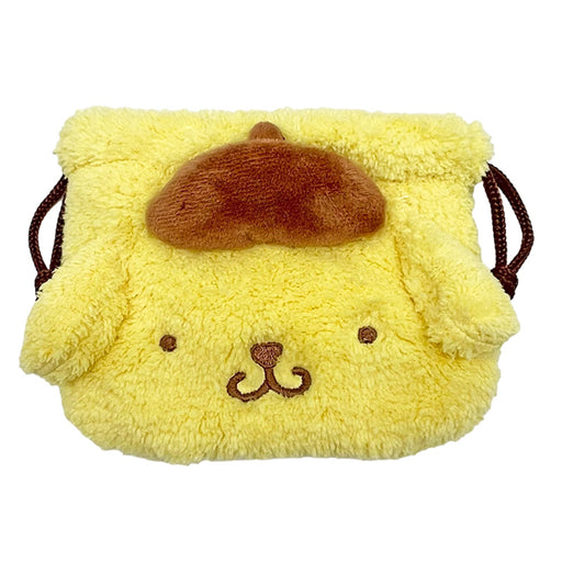 Sanrio Mini Drawstring Purse Pompompurin Japanese Kawaii Pouch Bags Mini Bags- Japan Figure Store - #1 Bring To You The Best Japanese Goods