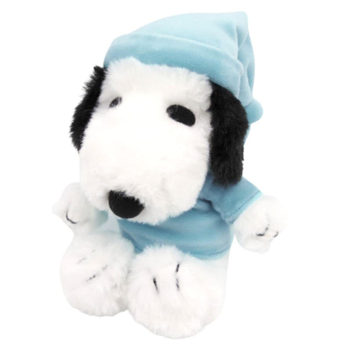 NAKAJIMA Peanuts Snoopy Fuwakuta Pajamas Plush Doll Blue- Japan Figure Store - #1 Bring To You The Best Japanese Goods