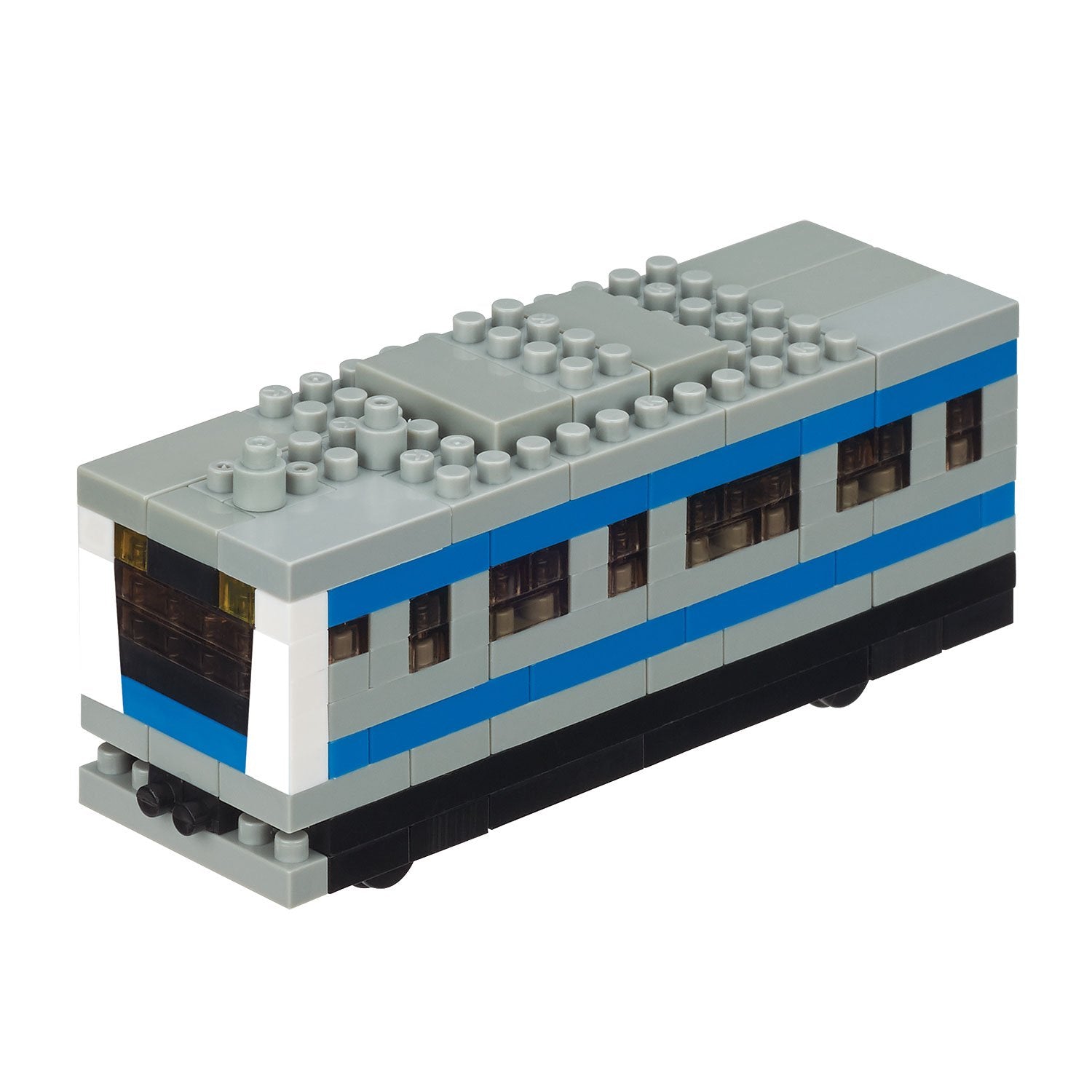 KAWADA Ngt-022 Nanoblock Nanogauge E233 Series Keihin-Tohoku Line- Japan Figure Store - #1 Bring To You The Best Japanese Goods