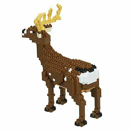 Nanoblock Animal Dx Deer Nbm024- Japan Figure Store - #1 Bring To You The Best Japanese Goods