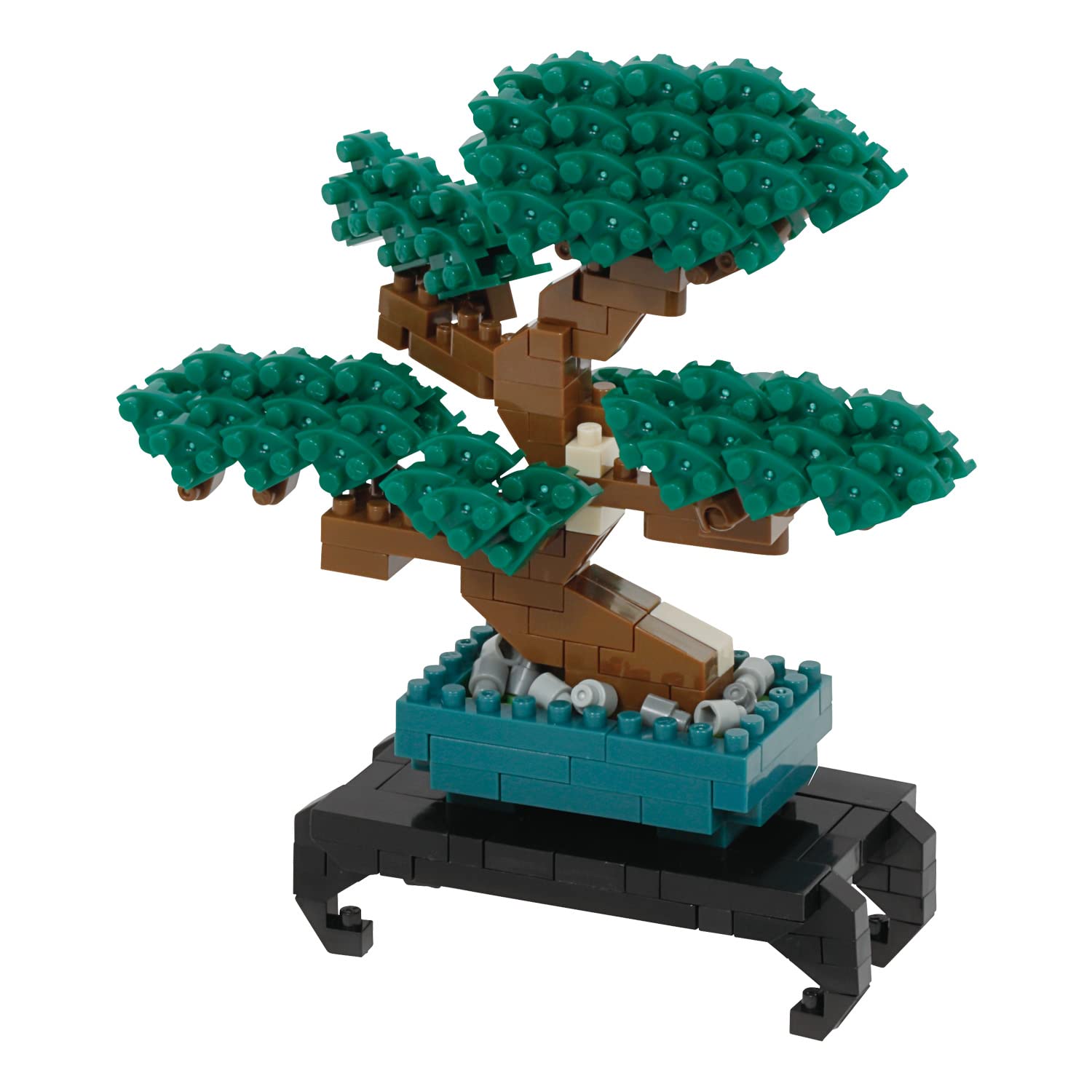 KAWADA Nbh-224 Nanoblock Bonsai Pine- Japan Figure Store - #1 Bring To You The Best Japanese Goods