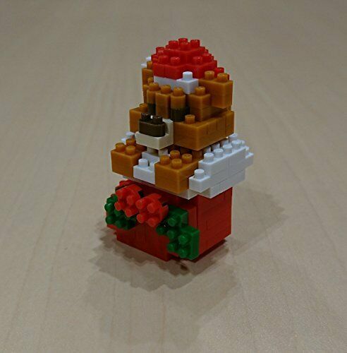 Nanoblock Christmas Teddy Bear Nbc235- Japan Figure Store - #1 Bring To You The Best Japanese Goods
