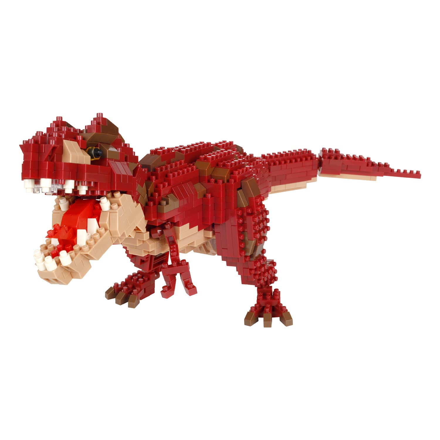 KAWADA Nbm-031 Nanoblock Dinosaur Dx Tyrannosaurus Rex- Japan Figure Store - #1 Bring To You The Best Japanese Goods