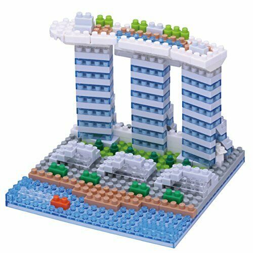 Nanoblock Marina Bay Sands Nbh123- Japan Figure Store - #1 Bring To You The Best Japanese Goods