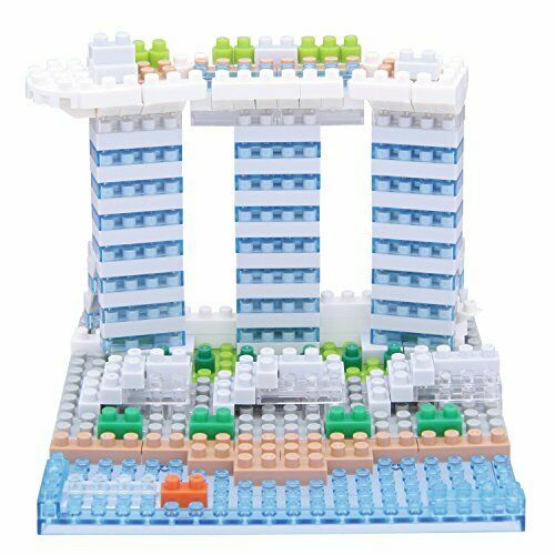 Nanoblock Marina Bay Sands Nbh123- Japan Figure Store - #1 Bring To You The Best Japanese Goods