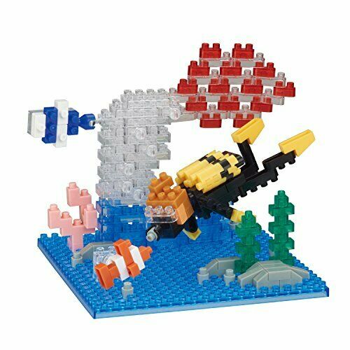 Nanoblock Nbc-276 Scuba Diving - Japan Figure