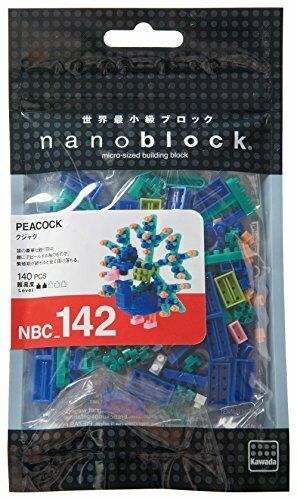 Nanoblock Peacock Nbc_142- Japan Figure Store - #1 Bring To You The Best Japanese Goods