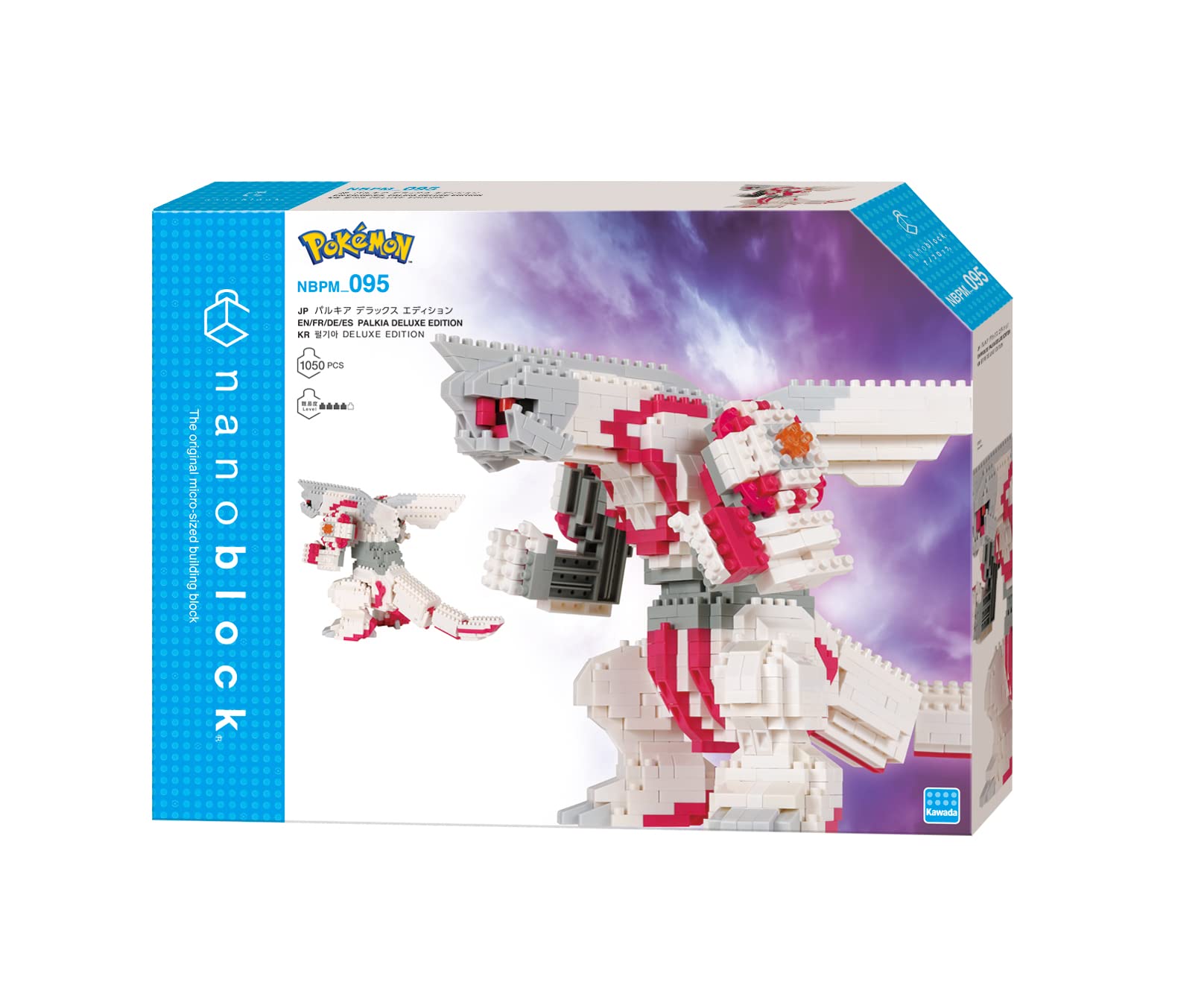 Nanoblock Pokemon Palkia Deluxe Edition Nbpm_095- Japan Figure Store - #1 Bring To You The Best Japanese Goods