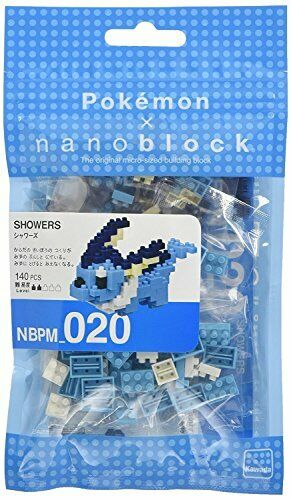 Nanoblock Pokemon Vaporeon Nbpm020- Japan Figure Store - #1 Bring To You The Best Japanese Goods