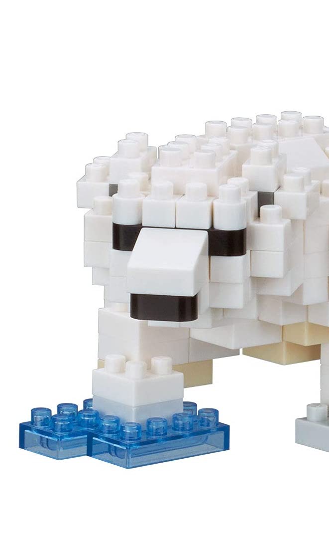 KAWADA Nbc_294 Nanoblock Polar Bear- Japan Figure Store - #1 Bring To You The Best Japanese Goods