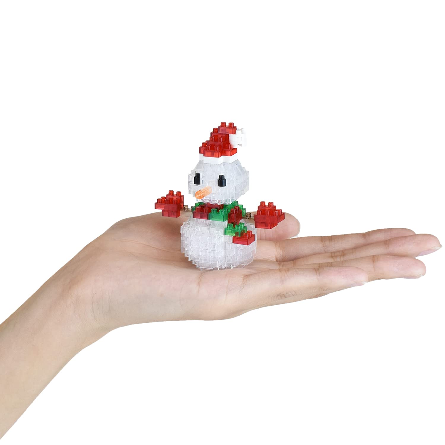 Nanoblock Snowman Nbc_368- Japan Figure Store - #1 Bring To You The Best Japanese Goods