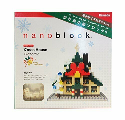 Nanoblock Xmas House Nbh-025- Japan Figure Store - #1 Bring To You The Best Japanese Goods