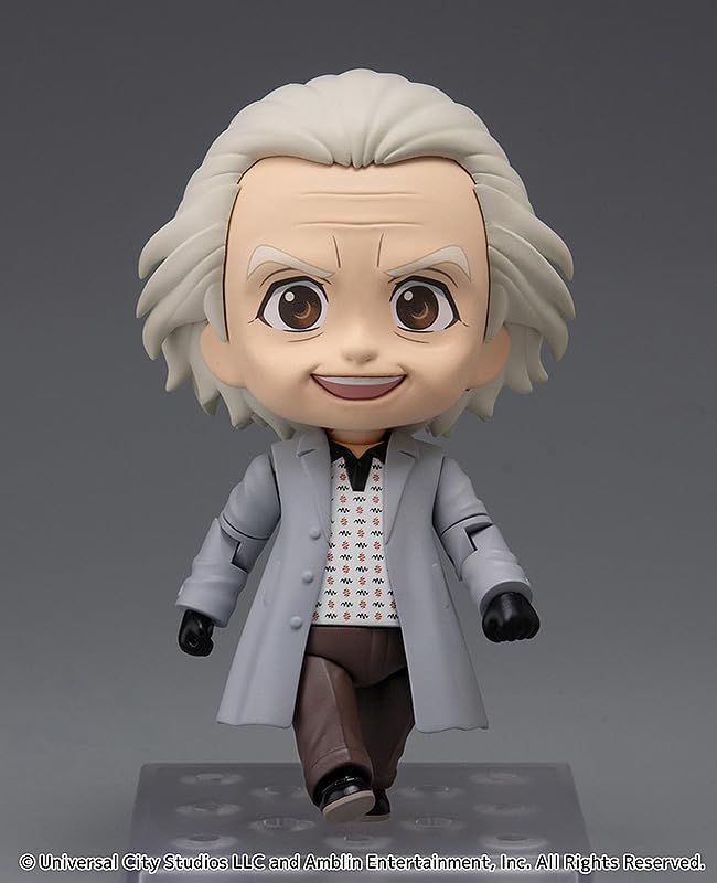 1000Toys Nendoroid Back To Future Doc Emmett Brown Figure- Japan Figure Store - #1 Bring To You The Best Japanese Goods