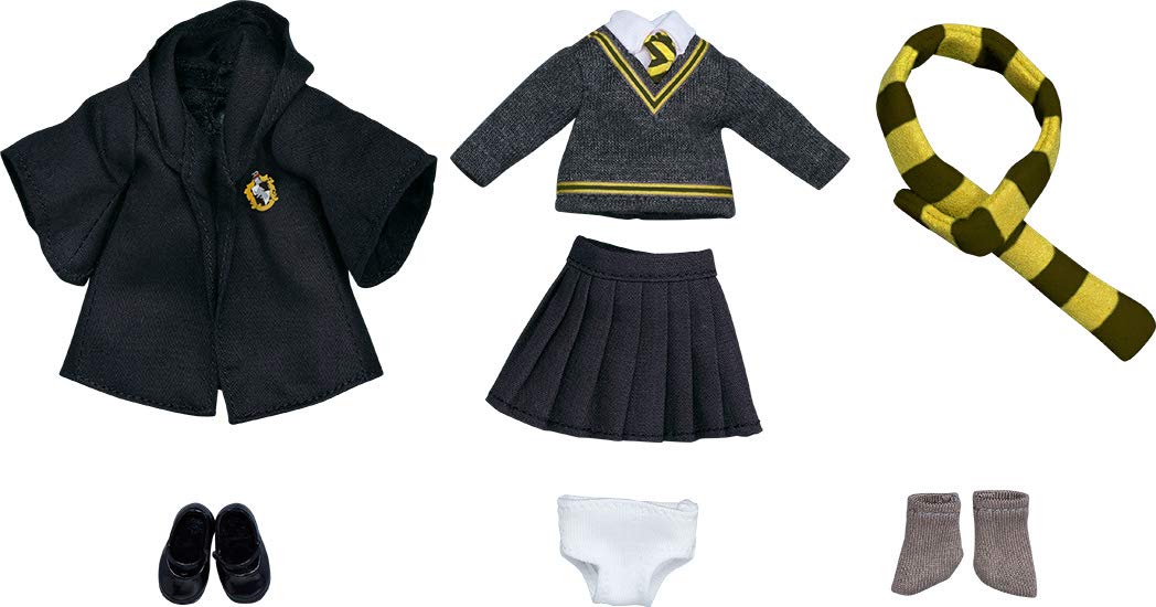 Good Smile Company Nendoroid Doll Harry Potter Outfit Set Hufflepuff Uniform Girl Japan- Japan Figure Store - #1 Bring To You The Best Japanese Goods
