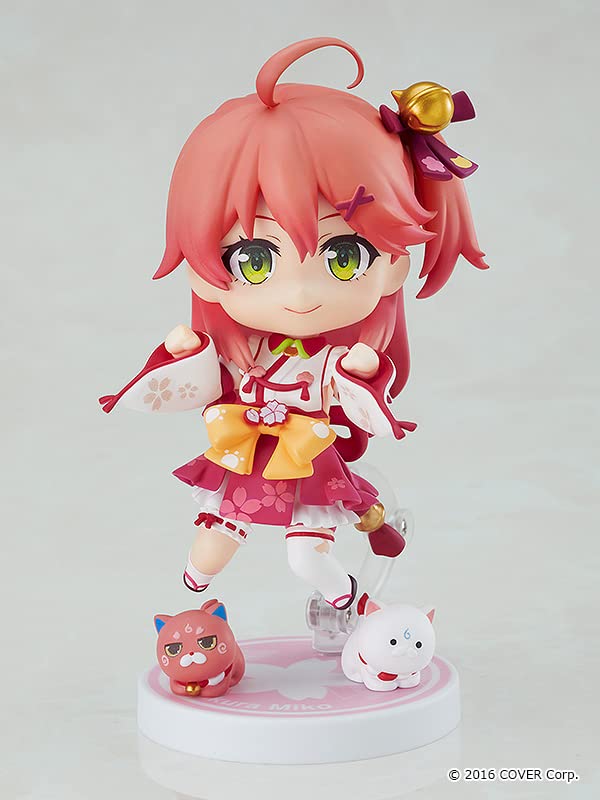 Nendoroid Hololive Production Miko Sakura Non-Scale Plastic Painted Action Figure Resale- Japan Figure Store - #1 Bring To You The Best Japanese Goods