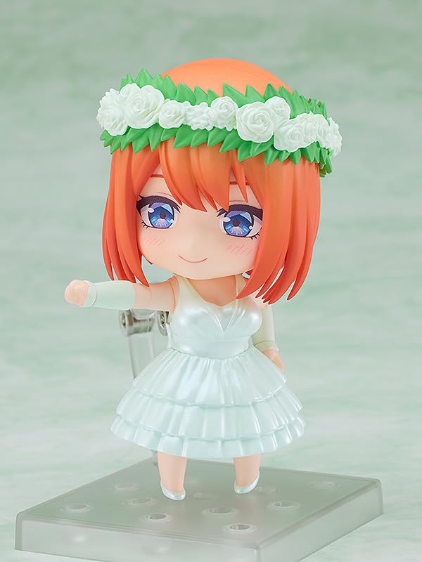 Good Smile Company Nendoroid Yotsuba Nakano Wedding Dress Figure Non-Scale Plastic Movable- Japan Figure Store - #1 Bring To You The Best Japanese Goods