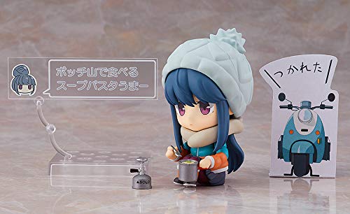 Nendoroid Yurucamp Rin Shima Non-Scale Abs Pvc Painted Action Figure- Japan Figure Store - #1 Bring To You The Best Japanese Goods