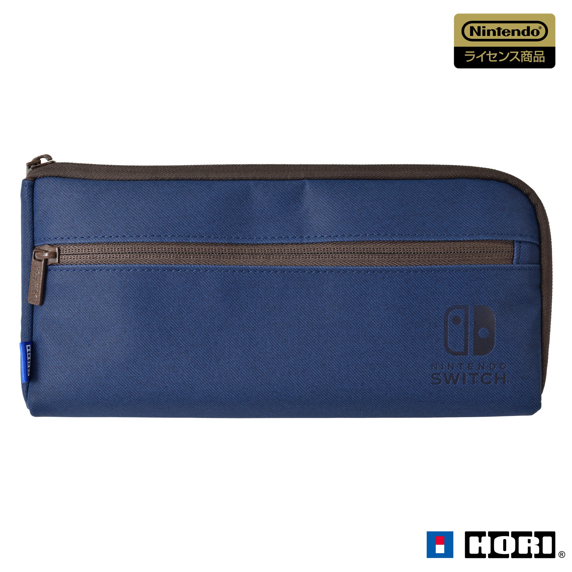 HORI Hand Pouch For Nintendo Switch / Nintendo Lite / Nintendo Oled Model Navy- Japan Figure Store - #1 Bring To You The Best Japanese Goods