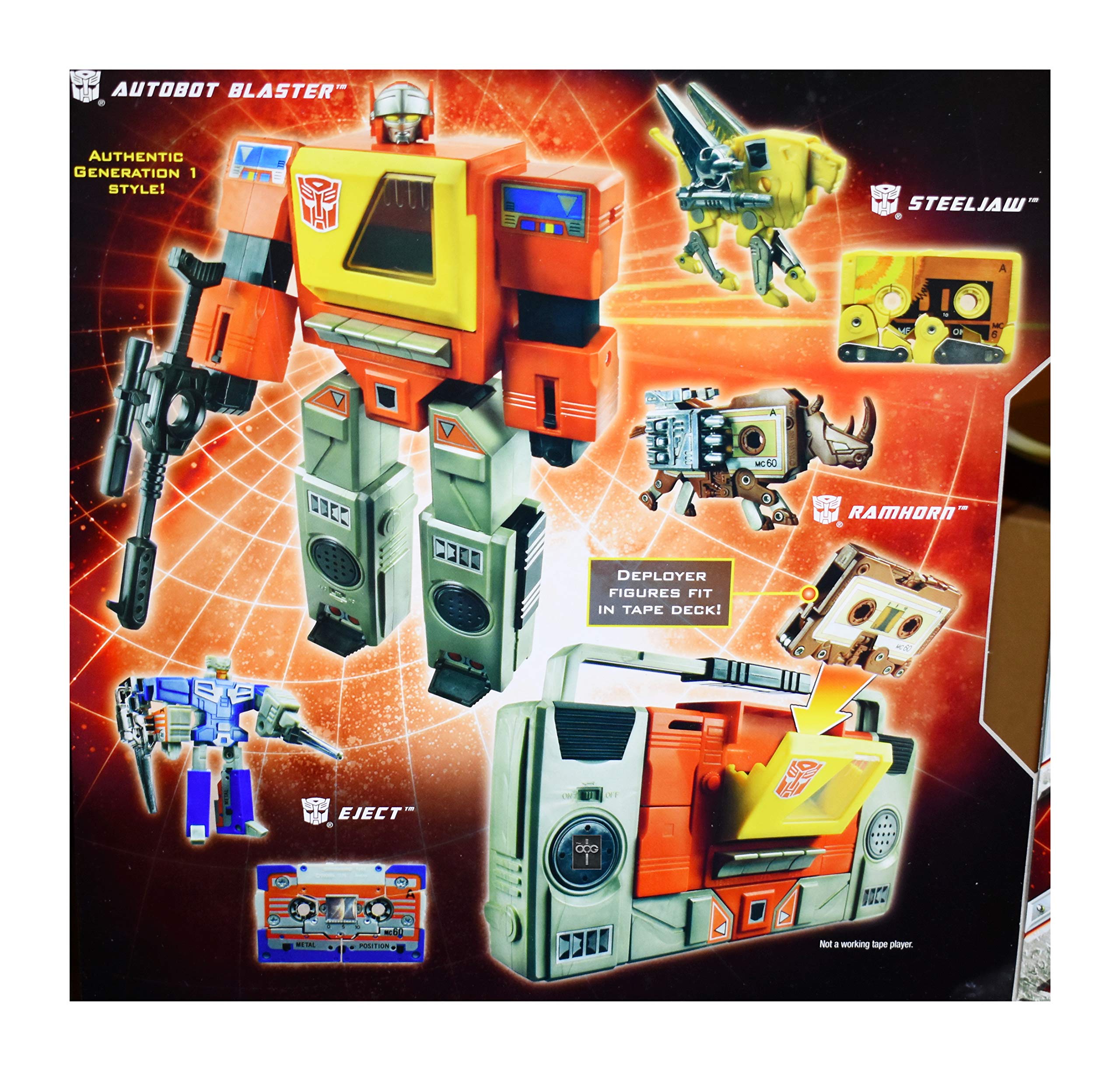 Hasbro Transformers G1 Series SDCC2010 Autobot Blaster Box Set- Japan Figure Store - #1 Bring To You The Best Japanese Goods