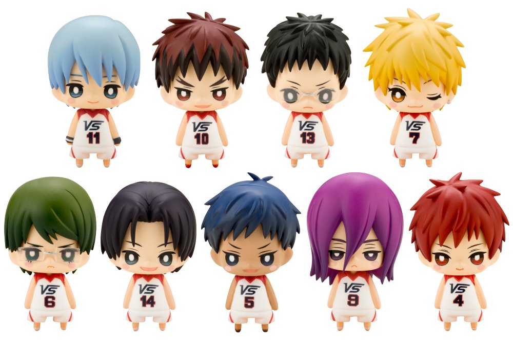 Kotobukiya Japan Kuroko'S Basketball Last Game Pvc Pre-Painted Trading Mini Figures (1 Box 9 Types)- Japan Figure Store - #1 Bring To You The Best Japanese Goods