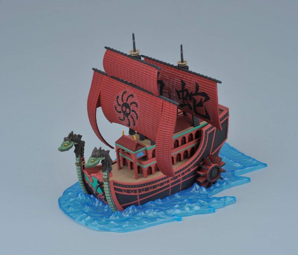 Bandai One Piece Grand Ship Collection: Nine Snake Pirate Ship (Kuja Pirates) Japanese Toy Model- Japan Figure Store - #1 Bring To You The Best Japanese Goods