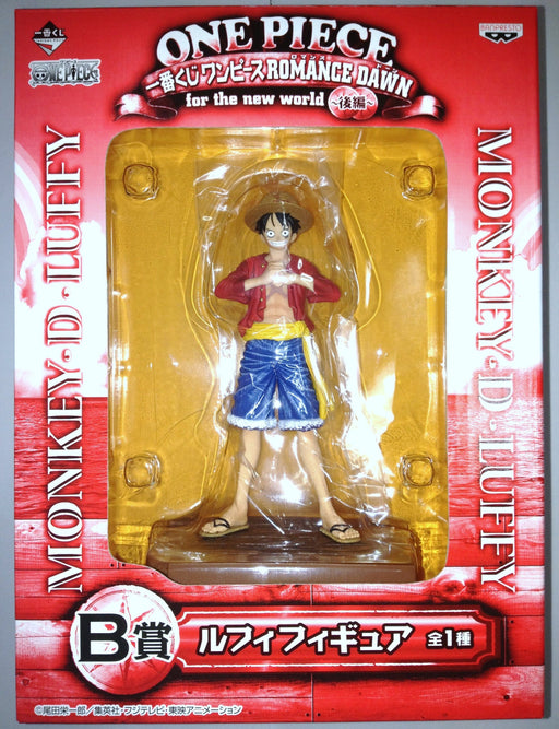 Banpresto One Piece Ichiban Kuji Romance Dawn B Prize Luffy Figure Japan New World Part 2- Japan Figure Store - #1 Bring To You The Best Japanese Goods