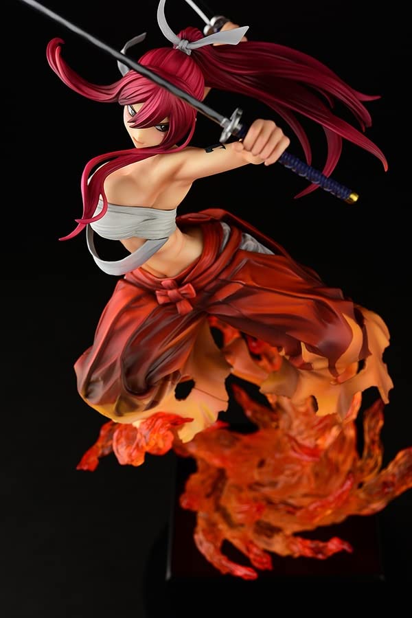 Orcatoys Erza Scarlet Samurai -Kouen Banjou- Ver. Crimson 1/6 Figure Fairy Tail- Japan Figure Store - #1 Bring To You The Best Japanese Goods