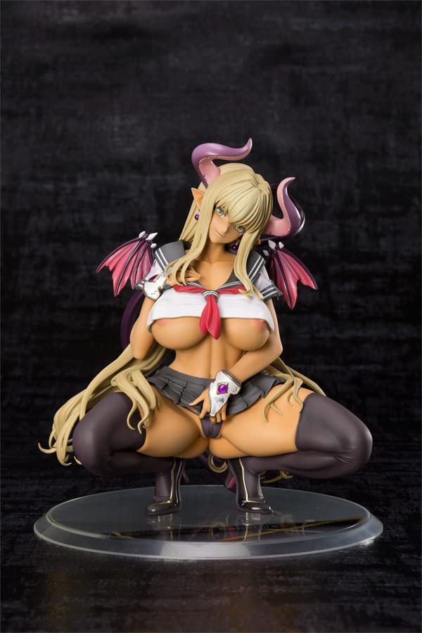 Orchidseed Sailor Succubus Sapphire Poison Black Comic Unreal Vol.33 Cover Gal Pvc Figure By Mogudan 1/6 Scale- Japan Figure Store - #1 Bring To You The Best Japanese Goods