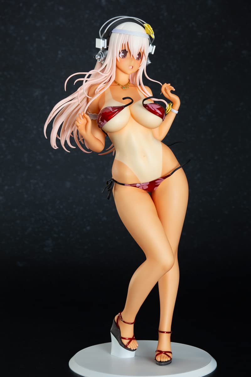 Orchidseed Super Sonico Summer Vacation Ver. Sun Kissed 1/4.5 Pvc Figure Japan- Japan Figure Store - #1 Bring To You The Best Japanese Goods