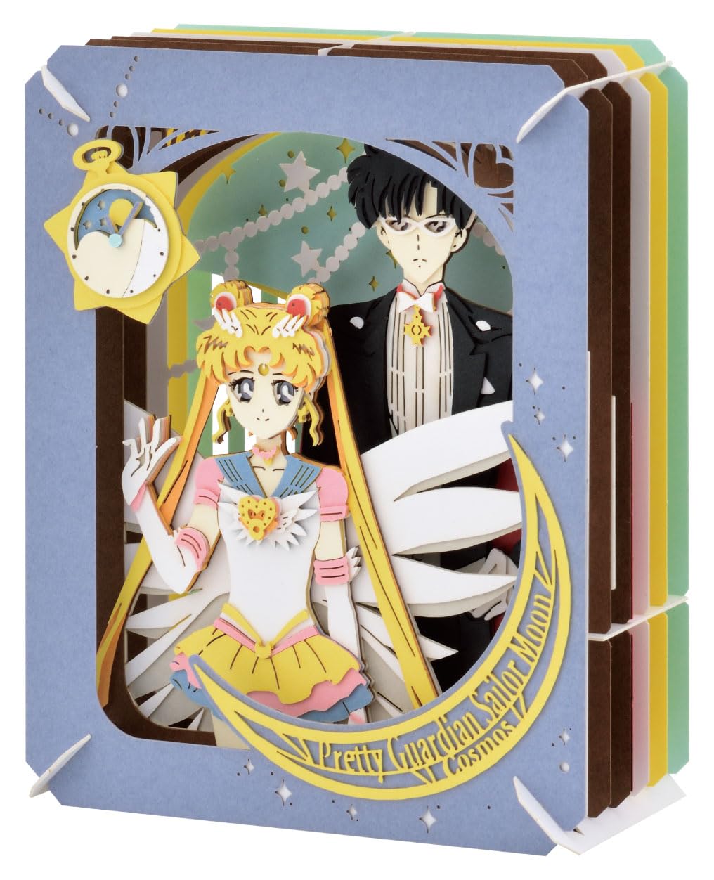Paper Theater Movie Sailor Moon Cosmos Pt-328 Eternal Sailor Moon & Tuxedo Mask - Ensky- Japan Figure Store - #1 Bring To You The Best Japanese Goods