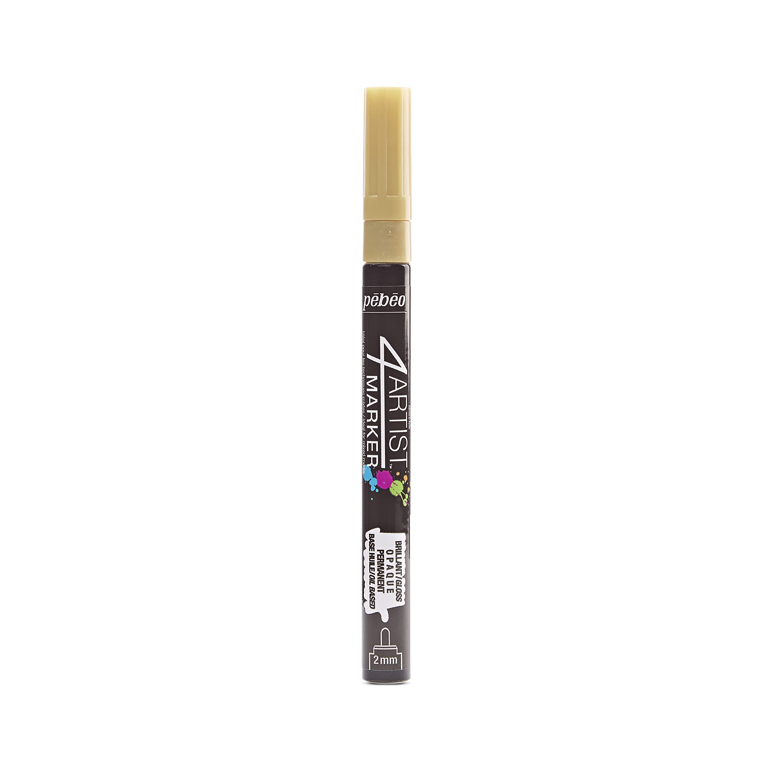 GAIANOTES Gpm00552 Opaque 4 Artist Marker 2Mm Gold Hobby Tools- Japan Figure Store - #1 Bring To You The Best Japanese Goods
