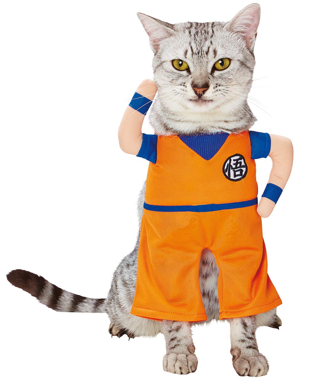 Petio Japan Charapety Dragon Ball Kigurumi Son Goku Cat Transformation Wear- Japan Figure Store - #1 Bring To You The Best Japanese Goods