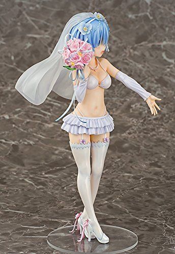 Phat Company Re:zero Rem Wedding Ver. 1/7 Scale Figure- Japan Figure Store - #1 Bring To You The Best Japanese Goods