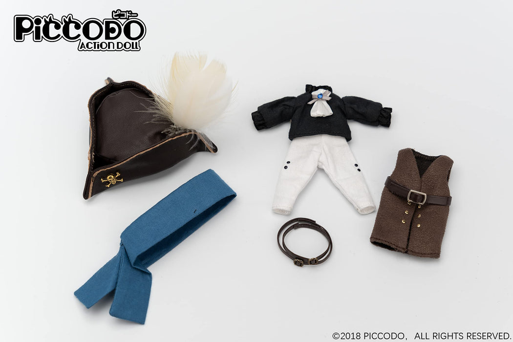 Genesis Piccodo Action Doll Body8 Plus Pirate Style Doll Clothes Set Captain Ver. (Japan).- Japan Figure Store - #1 Bring To You The Best Japanese Goods