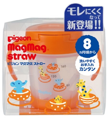 Pigeon Japan Mug Straw 200Ml Easy Wash 8+ Months | Pigeon- Japan Figure Store - #1 Bring To You The Best Japanese Goods