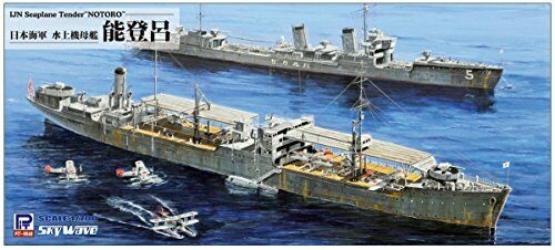 Pit Road 1/700 Sky Wave Series Japanese Navy Seaplane Tender Noto Lu Plastic - Japan Figure