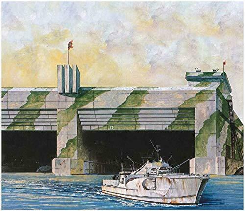 Pit Road 1/700 Skywave Series Bunker German Navy S-boat/u-boat Base- Japan Figure Store - #1 Bring To You The Best Japanese Goods