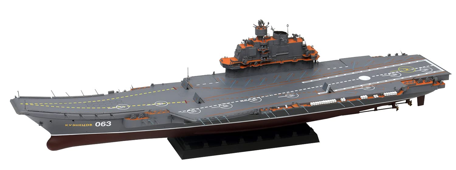 Pit Road 1/700 Skywave Series Russian Navy Aircraft Carrier Admiral Kuznetsov Plastic Model M51- Japan Figure Store - #1 Bring To You The Best Japanese Goods