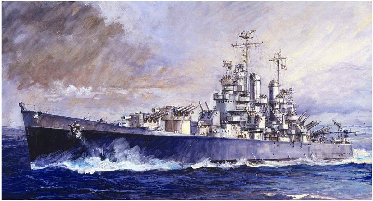 Pit Road Skywave W-208 Wwii United States Navy Light Cruiser Cl-55 Cleveland 1/700 Plastic Models- Japan Figure Store - #1 Bring To You The Best Japanese Goods