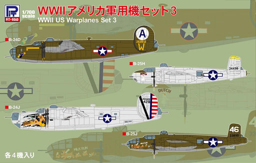 PIT-ROAD 1/700 Us Warplanes Set 3 Plastic Model- Japan Figure Store - #1 Bring To You The Best Japanese Goods