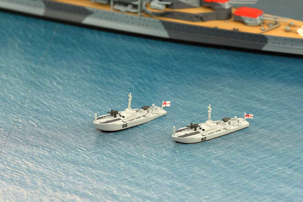 PIT-ROAD Sps Series 1/700 Battle Of Dover German Navy Heavy Cruiser Admiral Hipper Vs Royal Navy Torpedo Bosper Plastic Model- Japan Figure Store - #1 Bring To You The Best Japanese Goods