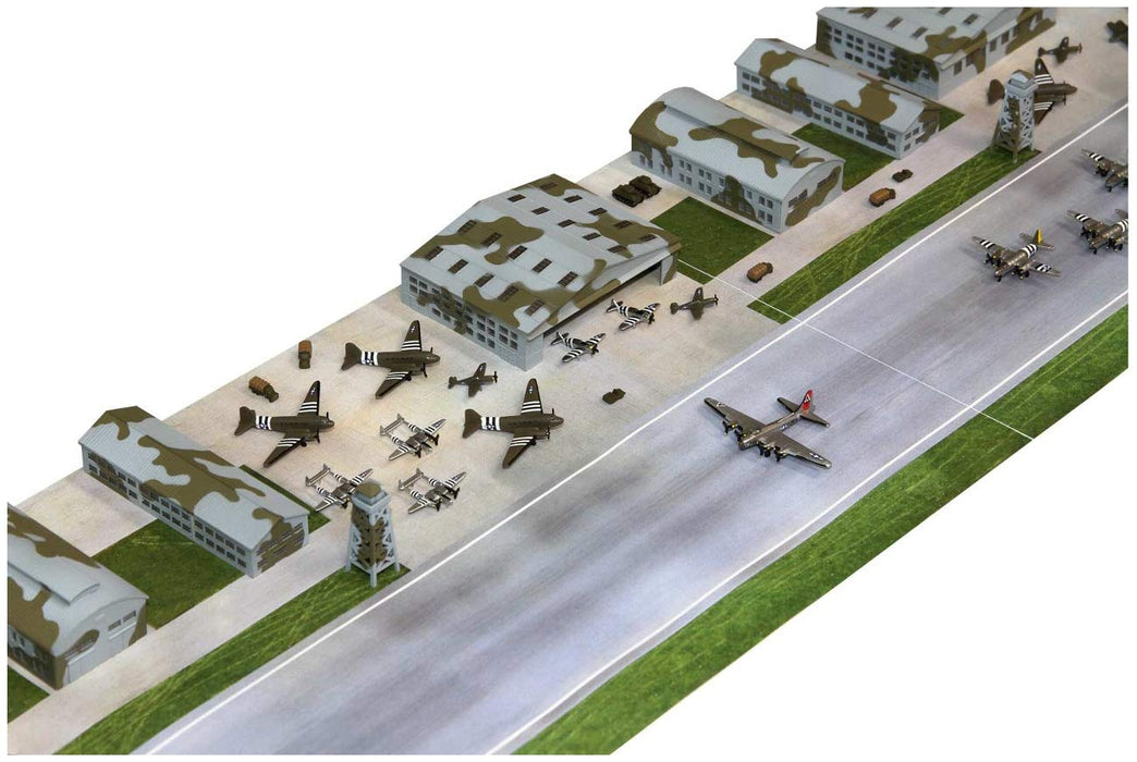 Pit Road Sps01 WwII United States Army Aviation Air Base 1/700 Japanese Military Model- Japan Figure Store - #1 Bring To You The Best Japanese Goods