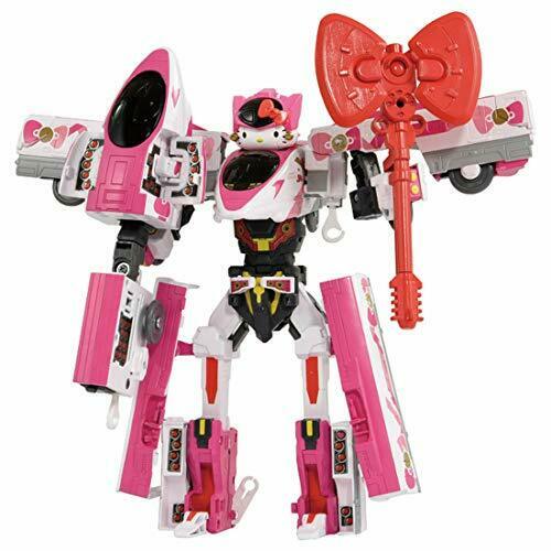 Pla-rail Shinkansen Deformed Robo Shinkalion Dxs Hello Kitty Figure- Japan Figure Store - #1 Bring To You The Best Japanese Goods