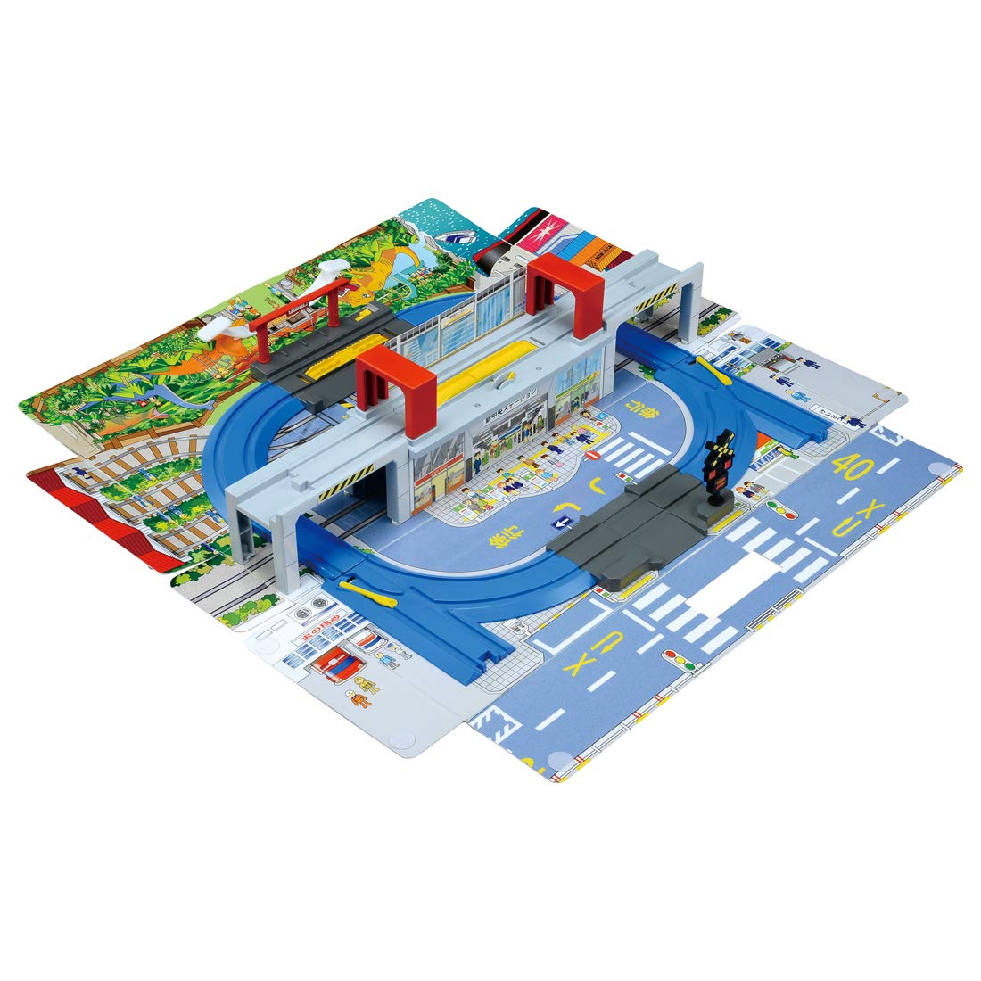 TAKARA TOMY Pla-Rail Tomica And Plarail City Map- Japan Figure Store - #1 Bring To You The Best Japanese Goods