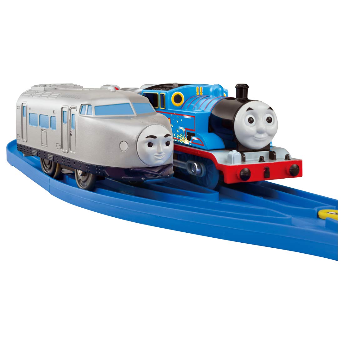 Takara Tomy Pla-Rail Thomas The Tank Engine Kenji And Thomas Set Thomas&Friends Toy- Japan Figure Store - #1 Bring To You The Best Japanese Goods