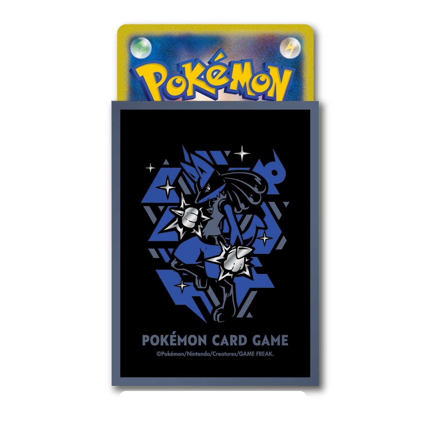 POKEMON CENTER ORIGINAL Card Sleeve Coolxmetal Lucario- Japan Figure Store - #1 Bring To You The Best Japanese Goods