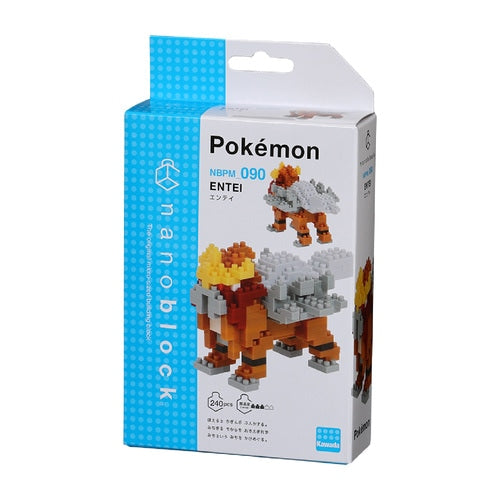 Pokemon Center Original Nanoblock Entei Japan Figure 4972825221662