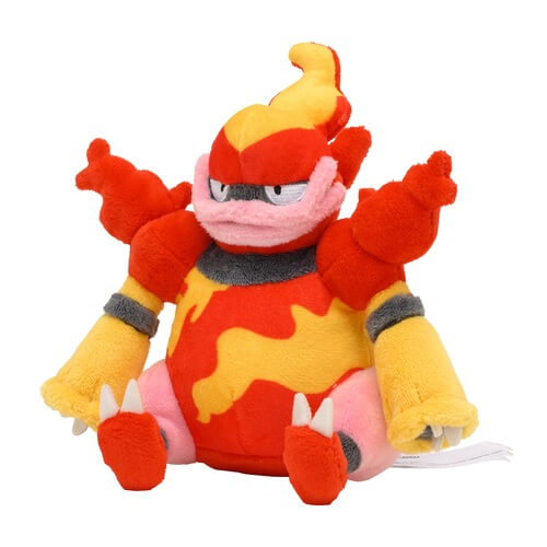 Pokemon Center Original Plush Pokémon Fit Magmortar Japan Figure 4521329339740
