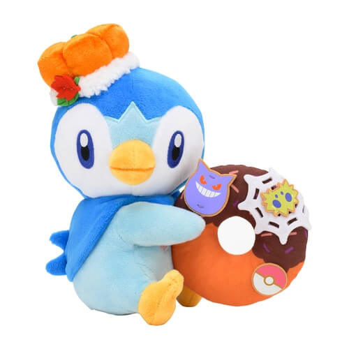 Pokemon Center Original Plush Pokémon Pumpkin Banquet Piplup Japan Figure 4521329338293